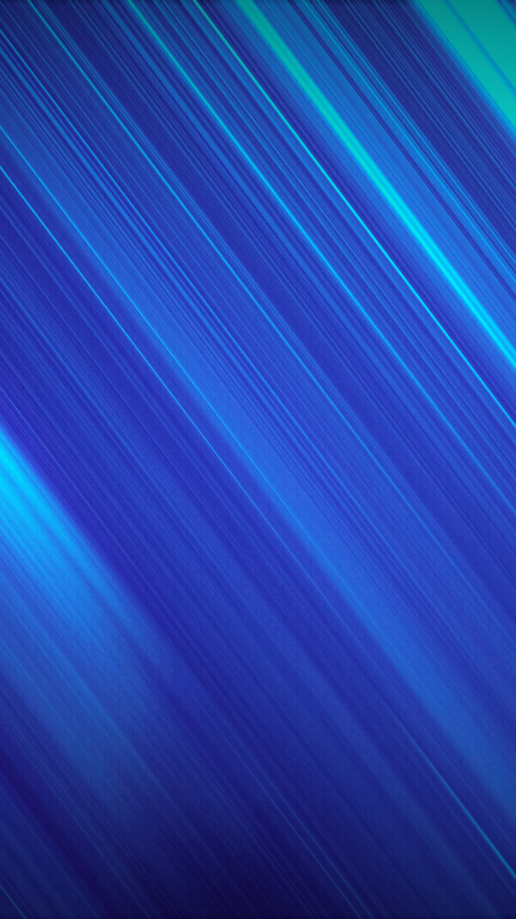 Blau- Und Schwarzlicht Digitale Tapete. Wallpaper in 750x1334 Resolution