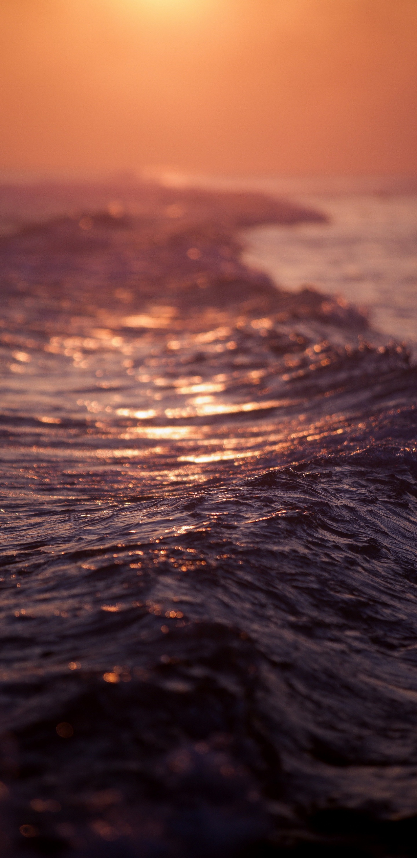 Mer, Soundcloud, Eau, Atmosphère, Afterglow. Wallpaper in 1440x2960 Resolution