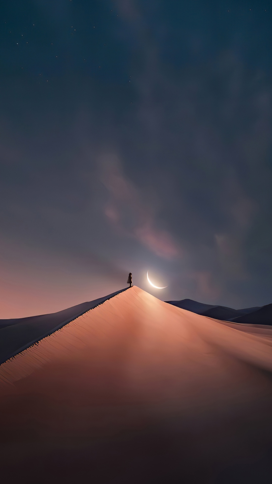 月光, 夜晚的天空, 天文学, 月亮, 明星 壁纸 1080x1920 允许