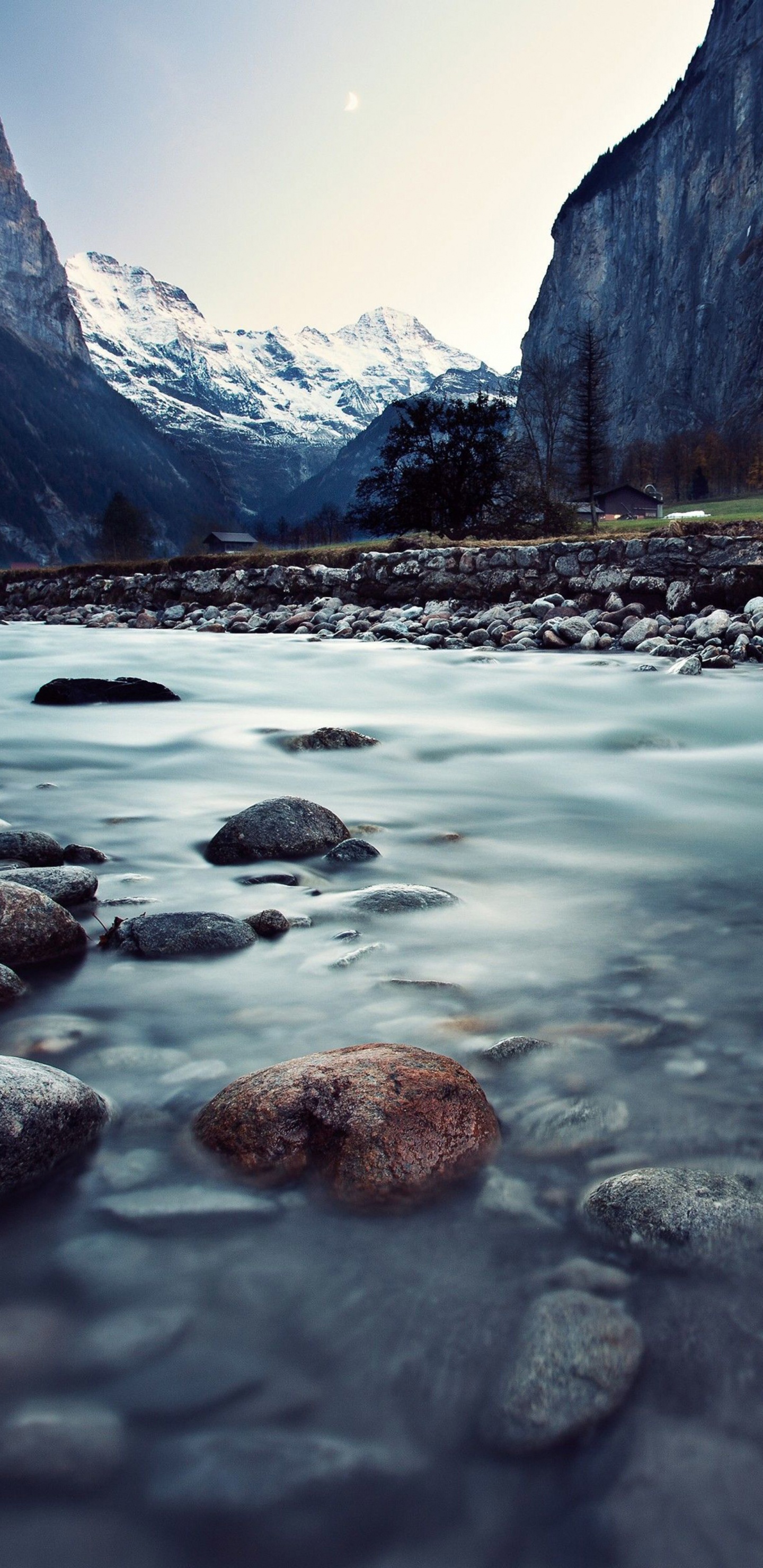 Gewässer, Naturlandschaft, Natur, Bergigen Landschaftsformen, Wasser. Wallpaper in 1440x2960 Resolution