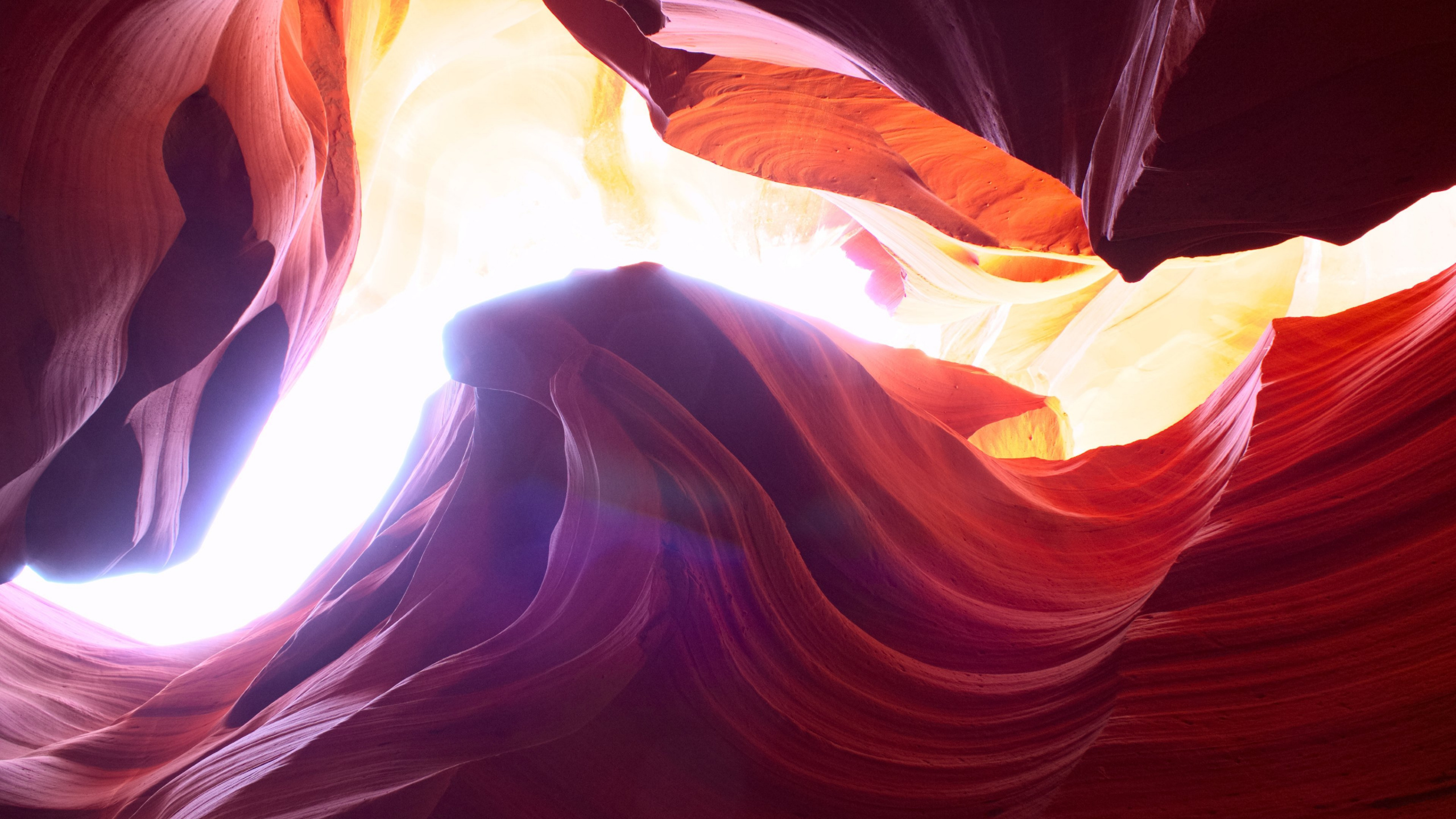 羚羊谷, 大峡谷, 纪念碑谷, 峡谷, 红色的 壁纸 2560x1440 允许