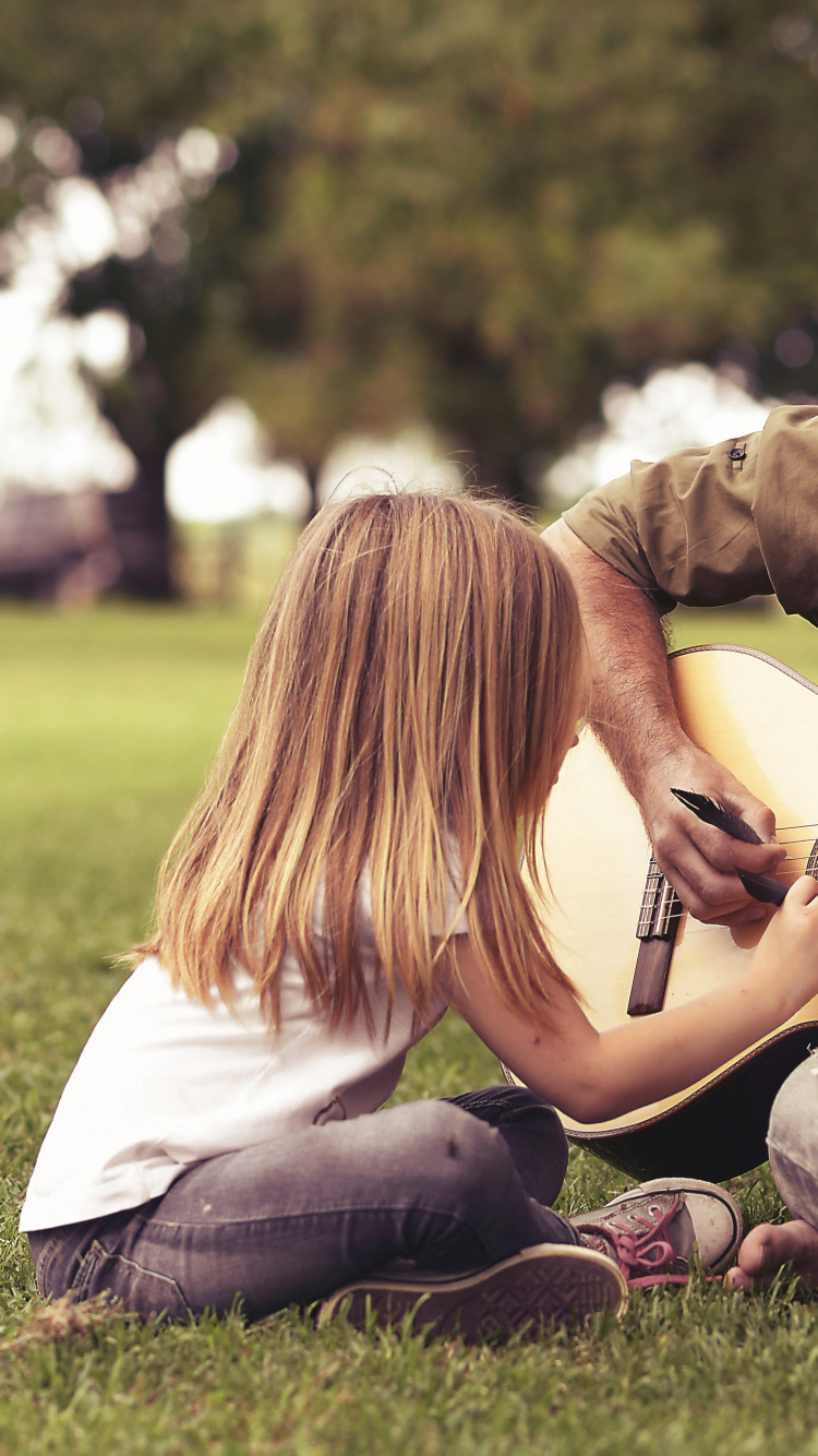 Guitar, Grass, Musician, Plucked String Instruments, Recreation. Wallpaper in 750x1334 Resolution