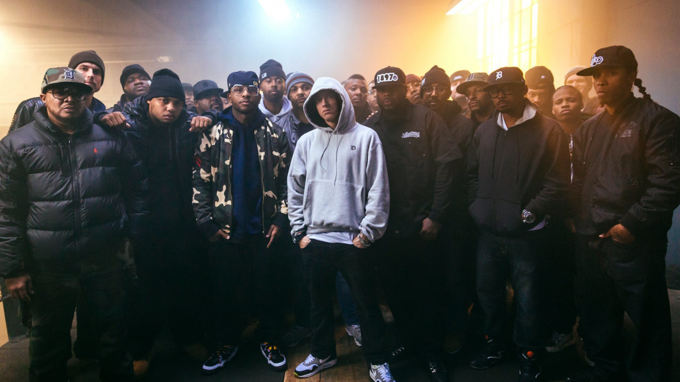 Eminem, Rap Dios, la Música Hip Hop, The Marshall Mathers Lp, Rapero. Wallpaper in 1366x768 Resolution