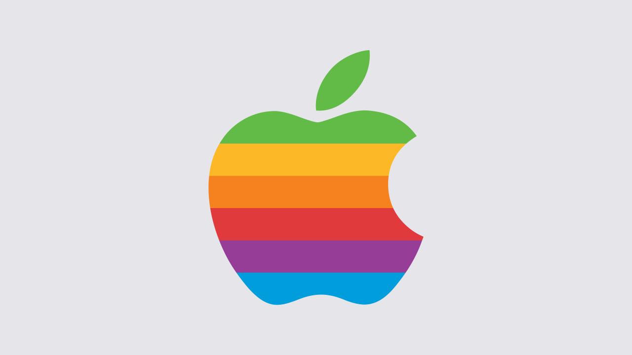 Apple, Apples, Logo, Transparency, Colorfulness. Wallpaper in 1280x720 Resolution