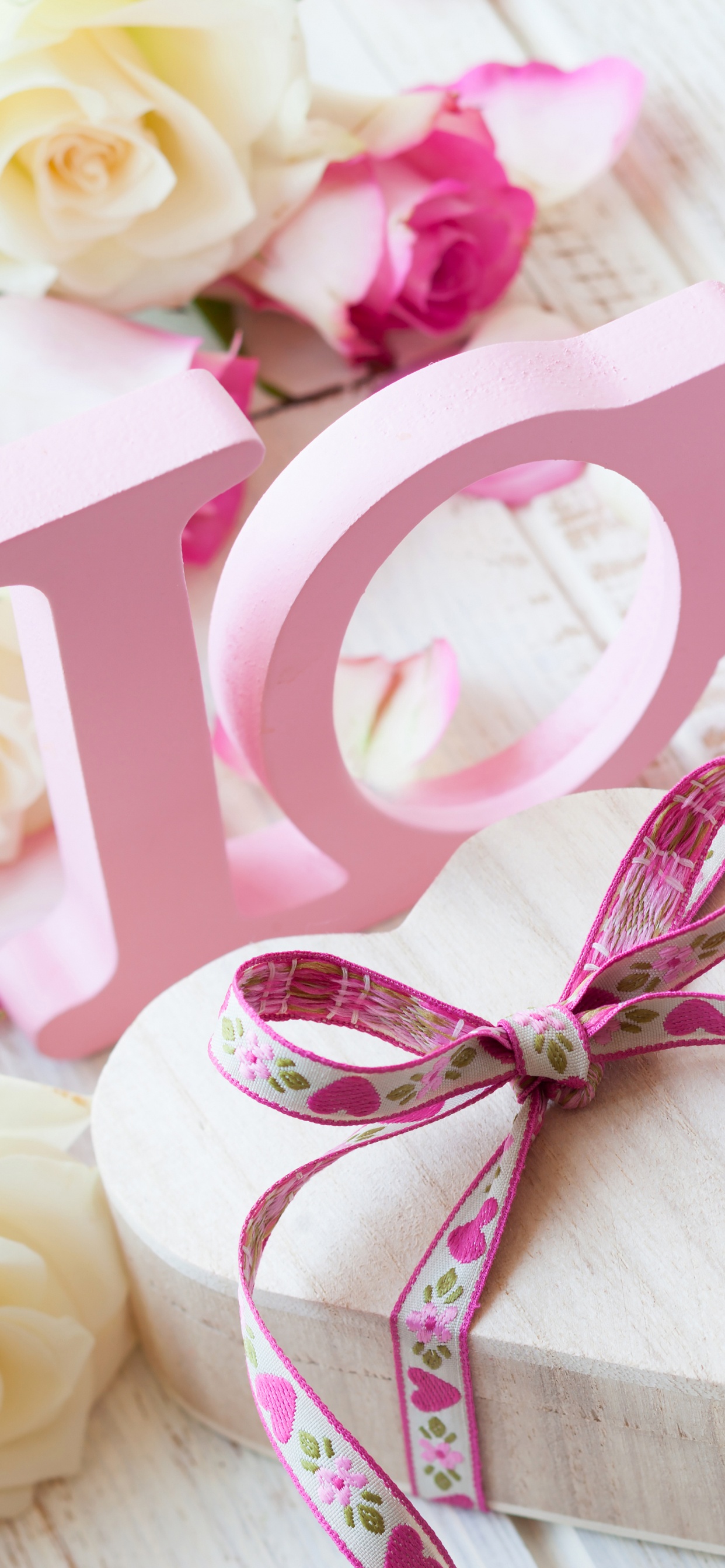 Pink, Ribbon, Wedding Favors, Flower, Party Favor. Wallpaper in 1242x2688 Resolution
