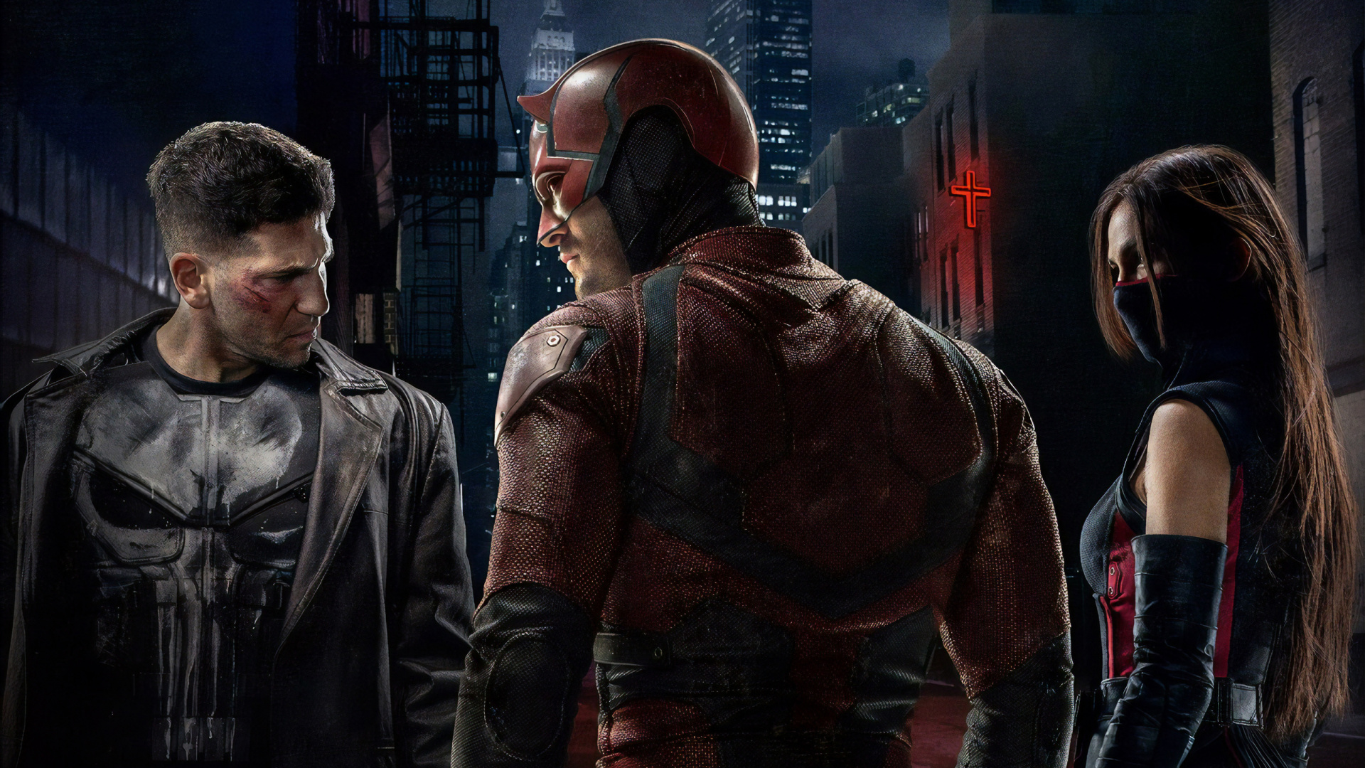 Man in Black Leather Jacket and Helmet. Wallpaper in 1920x1080 Resolution