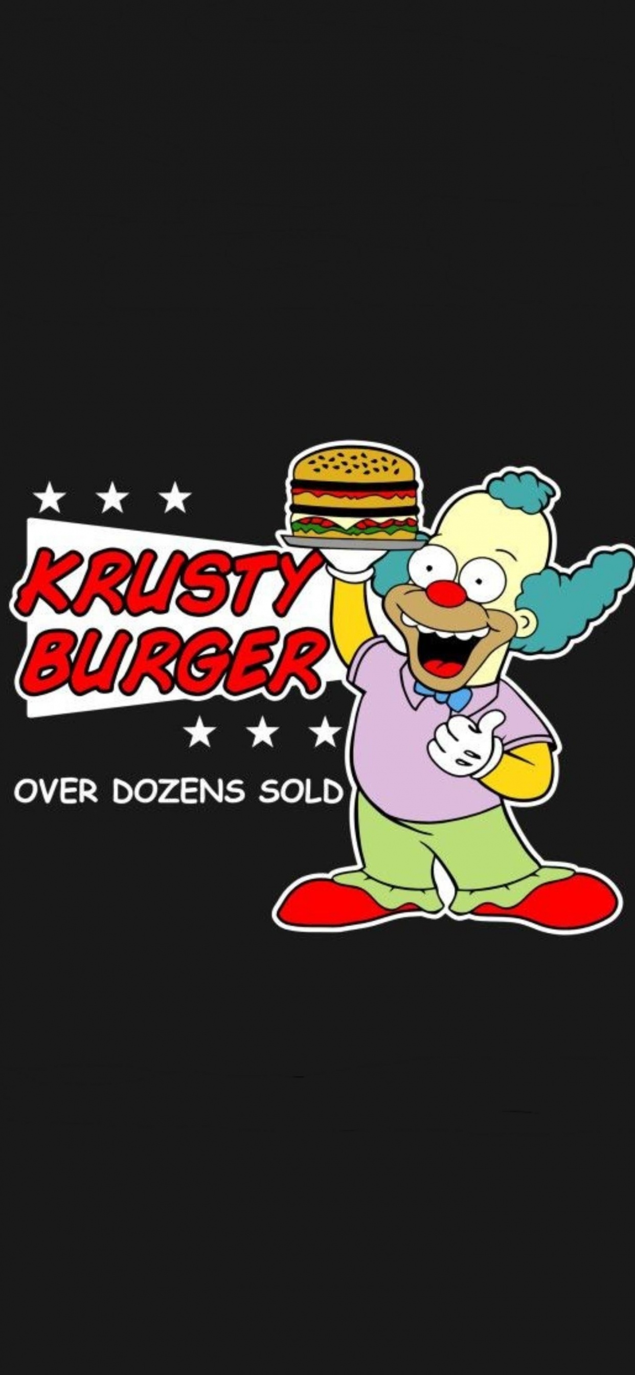 Krusty el Payaso, Los Simpsons, Homer Simpson, Bart Simpson, Troy Mcclure. Wallpaper in 1242x2688 Resolution