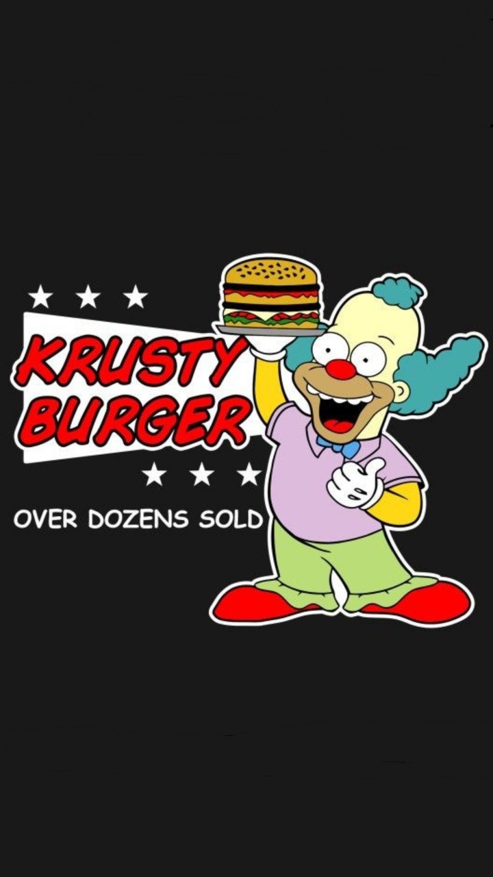 Krusty el Payaso, Los Simpsons, Homer Simpson, Bart Simpson, Troy Mcclure. Wallpaper in 720x1280 Resolution