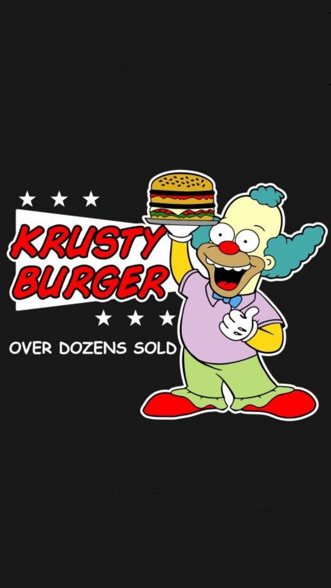 Krusty le Clown, Simpson, Homer Simpson, Bart Simpson, Troy Mcclure. Wallpaper in 1080x1920 Resolution