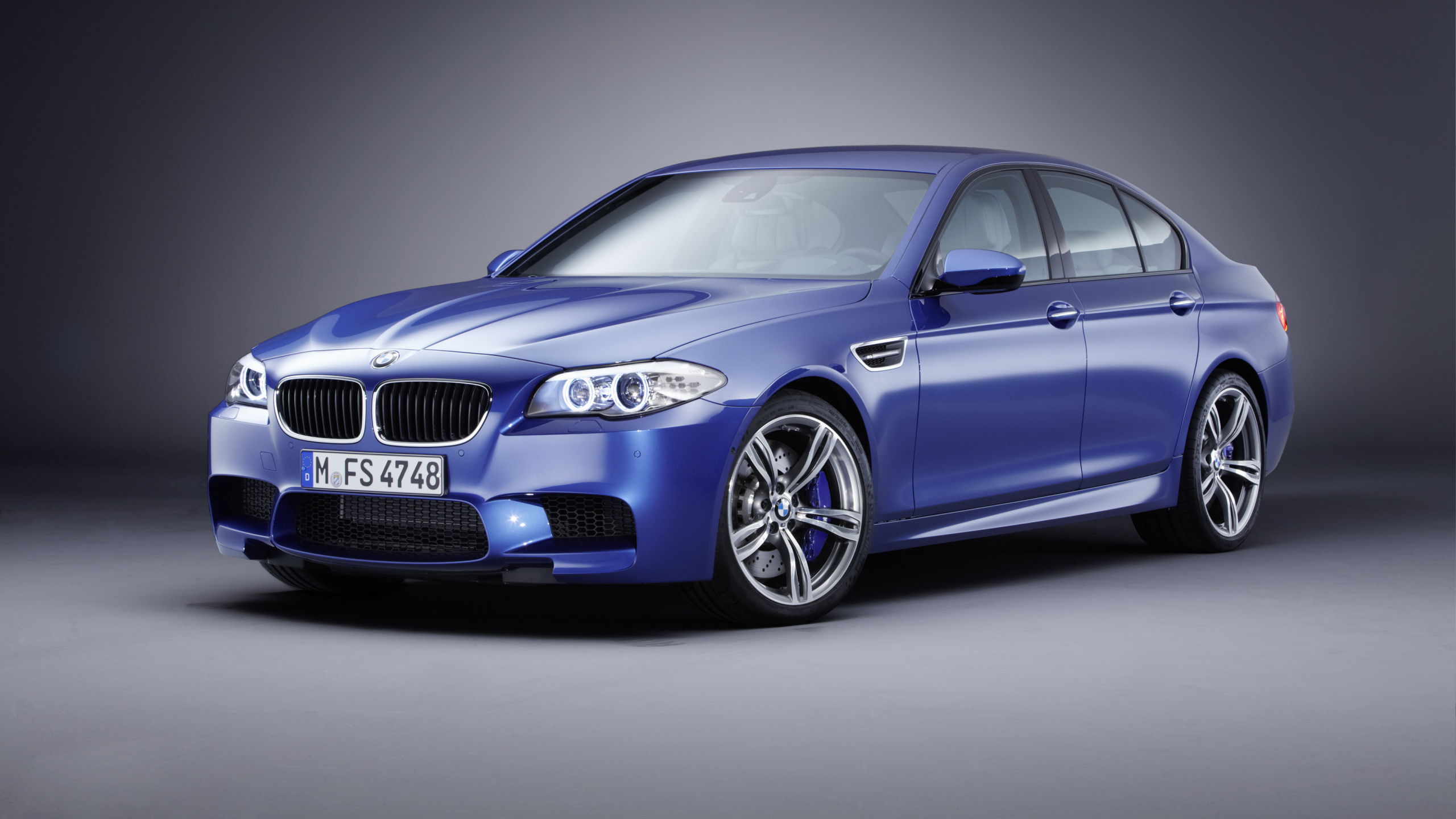 Blue Bmw m 3 Coupe. Wallpaper in 2560x1440 Resolution