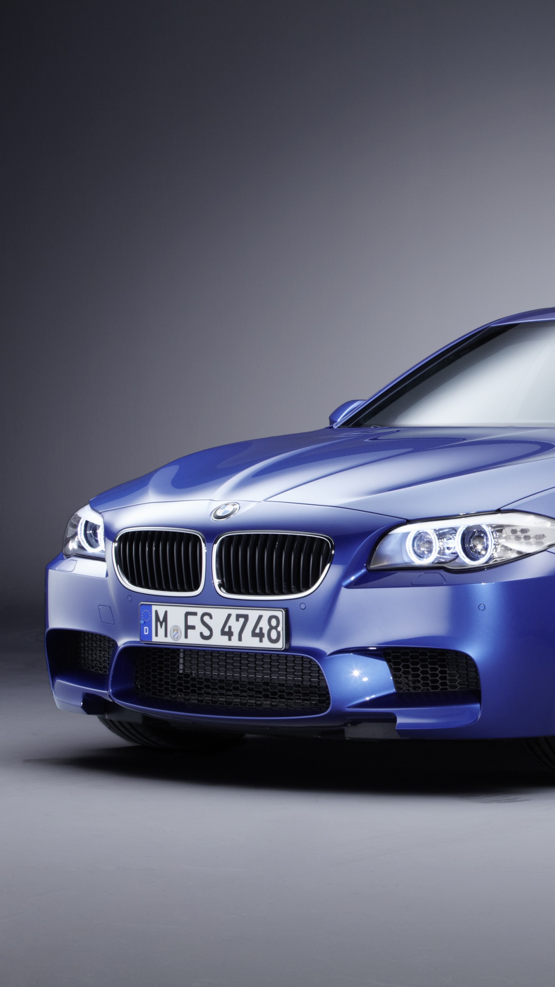 Blau Bmw m3 Coupe. Wallpaper in 1080x1920 Resolution