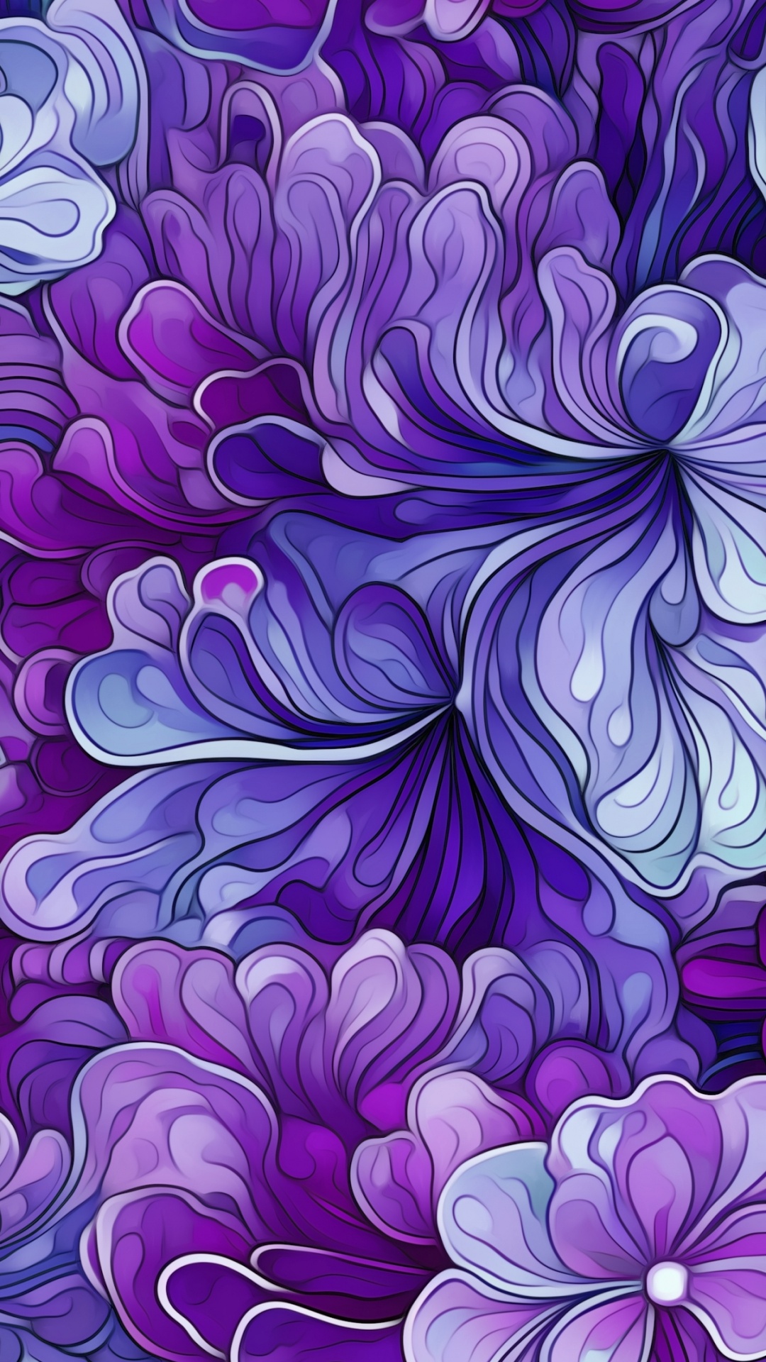 Peinture D'art, Art, Arts Visuels, Graphisme, Purple. Wallpaper in 1080x1920 Resolution