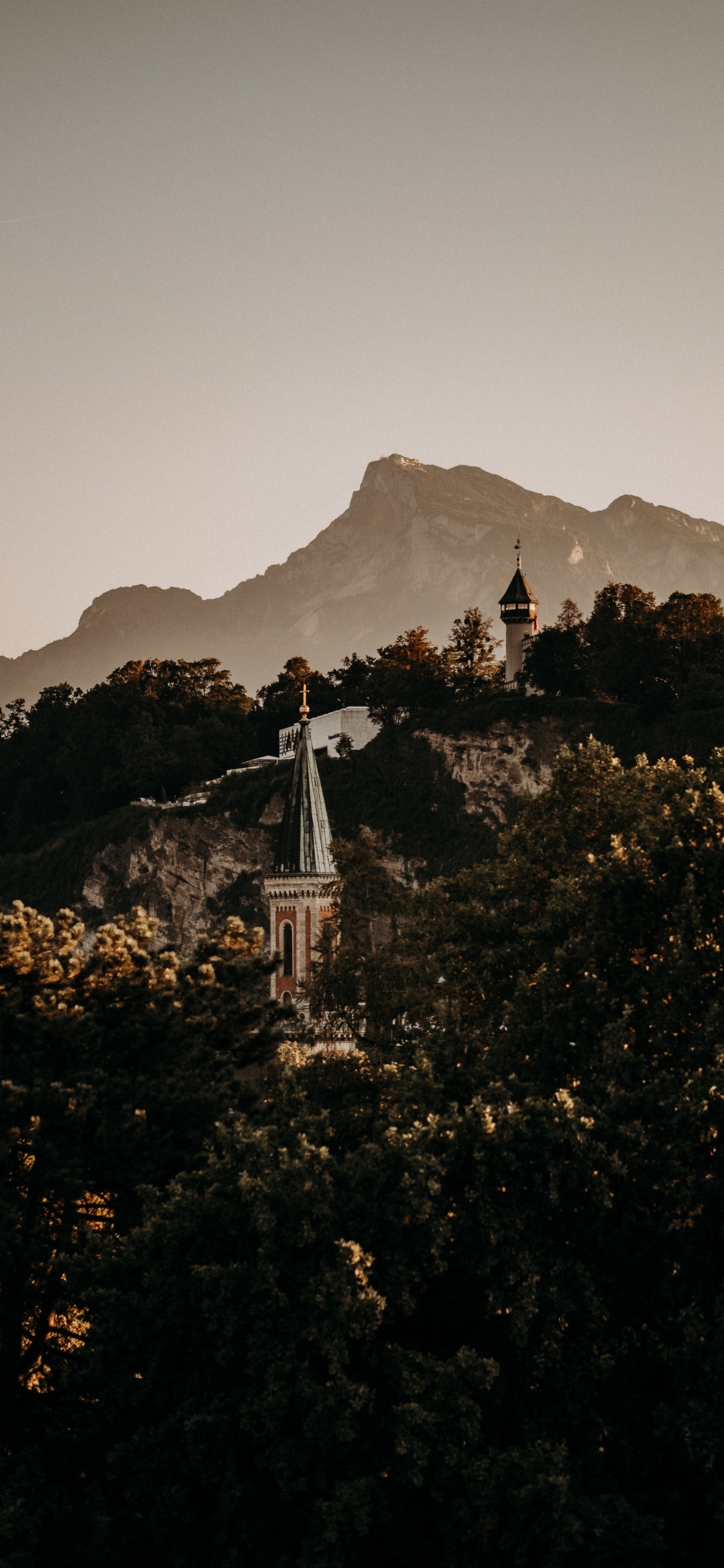 Colline, Atmosphère, Rock, Soir, Ciel. Wallpaper in 1125x2436 Resolution