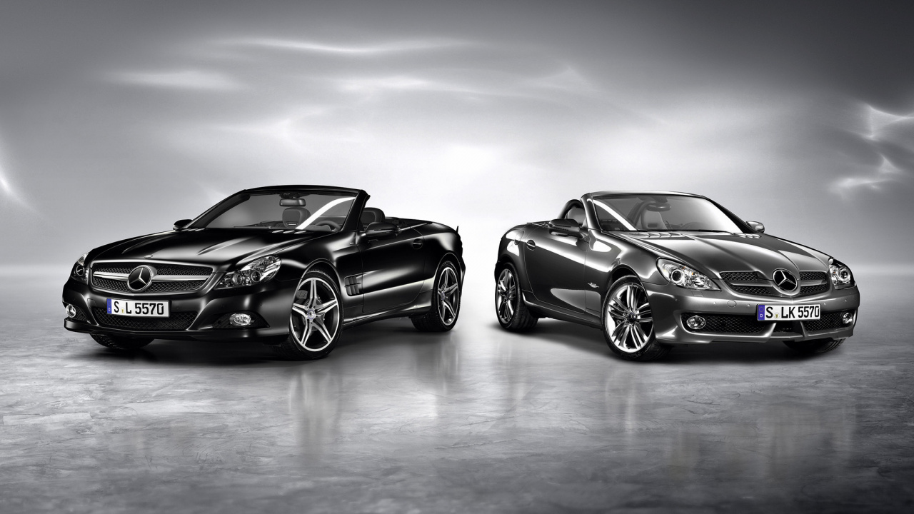 Black Porsche 911 on Gray Scale Photography. Wallpaper in 1280x720 Resolution