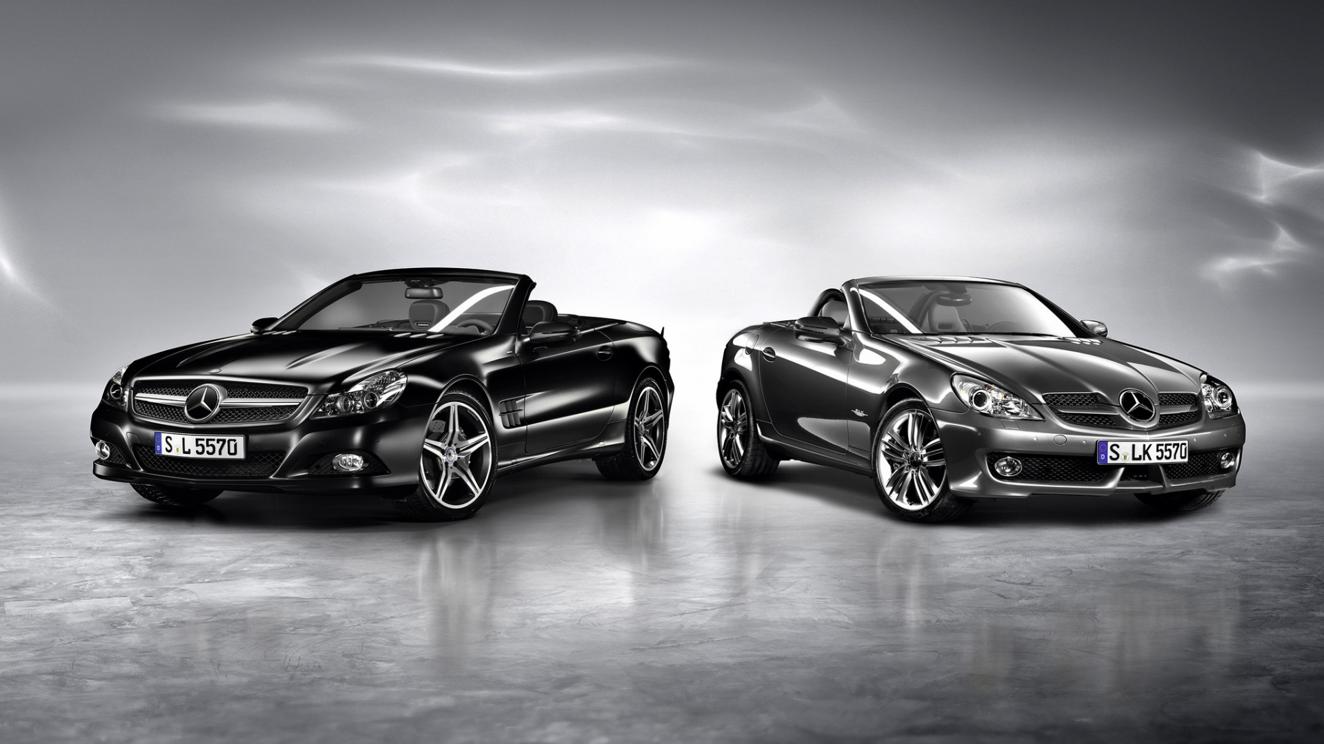 Black Porsche 911 on Gray Scale Photography. Wallpaper in 1920x1080 Resolution