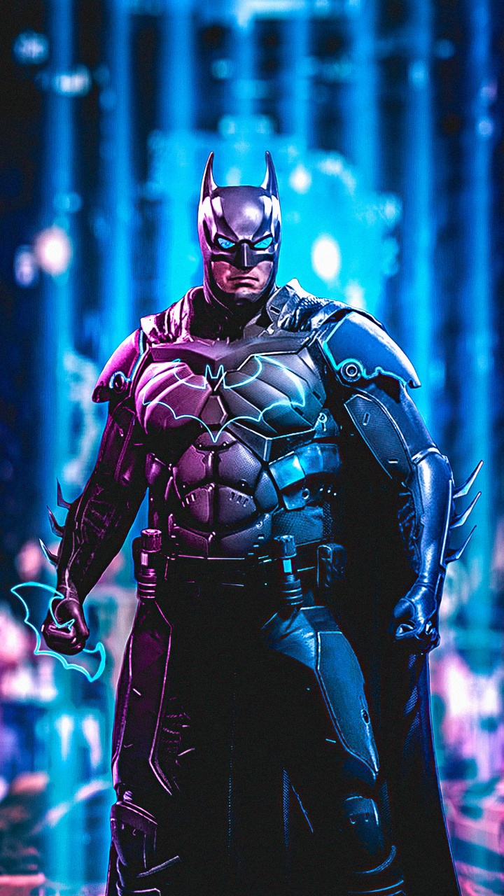 Man in Black Suit With Mask Standing on Stage. Wallpaper in 720x1280 Resolution