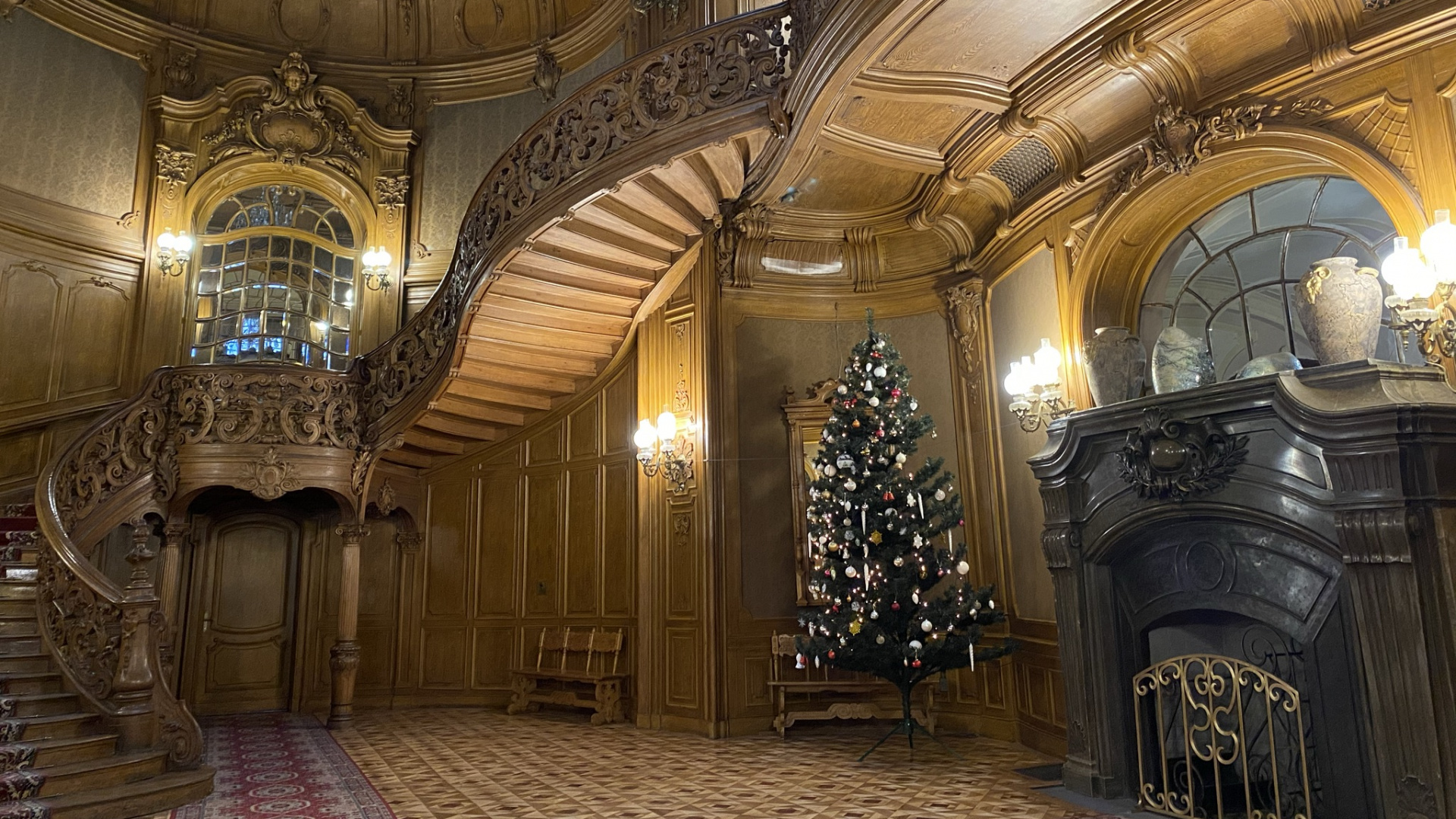 Sehenswürdigkeit, Innenarchitektur, Zimmer, Hall, Leuchte. Wallpaper in 1920x1080 Resolution