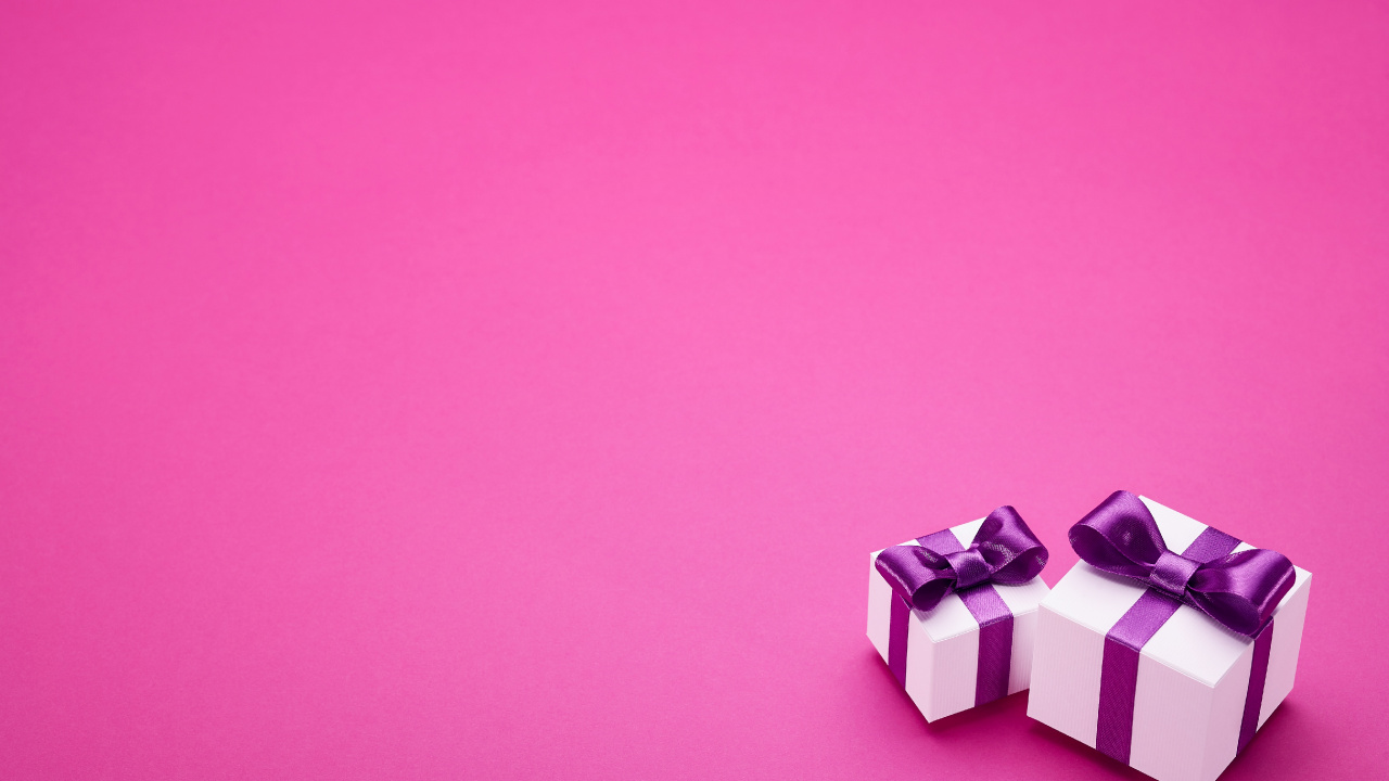 Pink, Present, Purple, Magenta, Violet. Wallpaper in 1280x720 Resolution