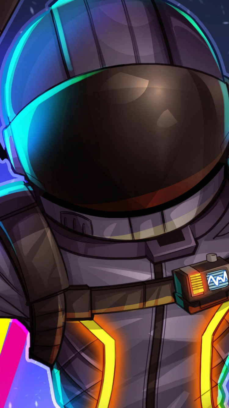 Robot Azul Amarillo y Negro. Wallpaper in 750x1334 Resolution