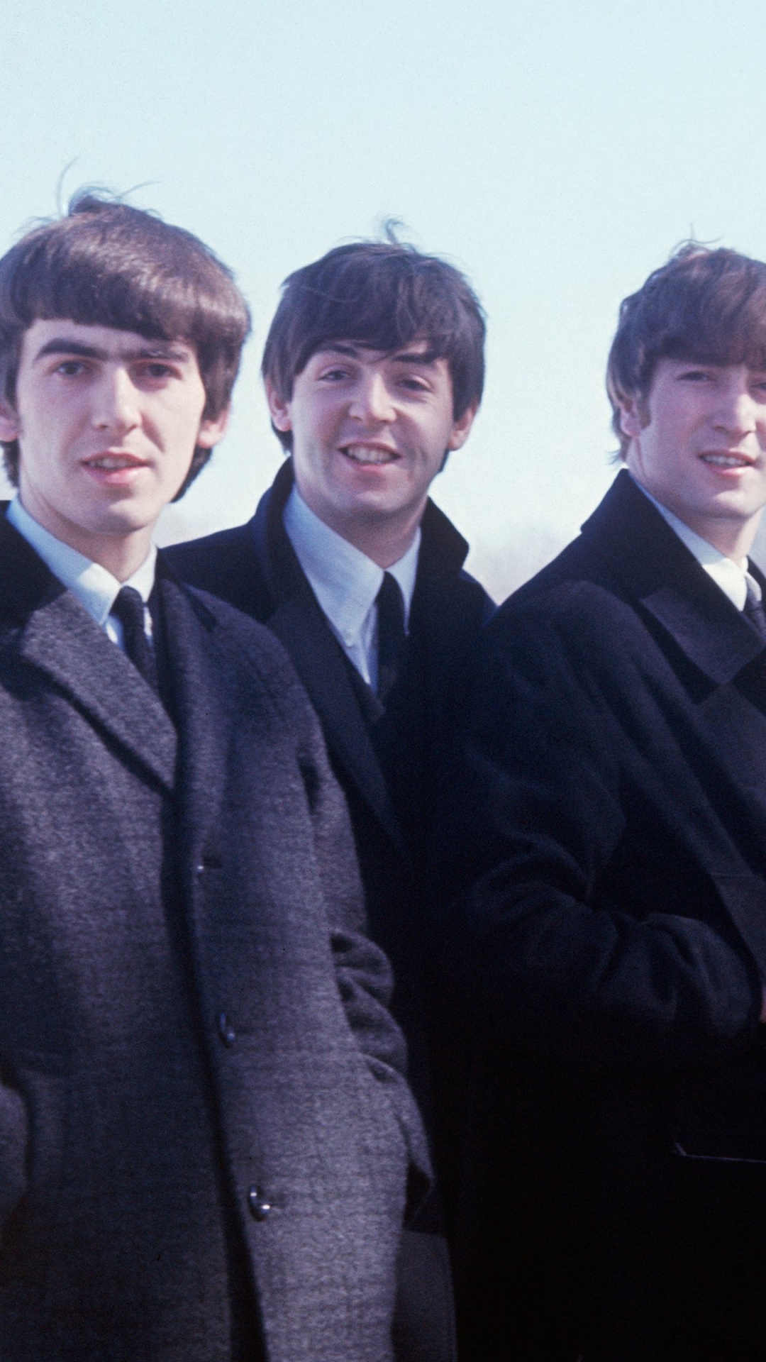 Paul McCartney, Ringo Starr, The Beatles, Social Group, Suit. Wallpaper in 1080x1920 Resolution
