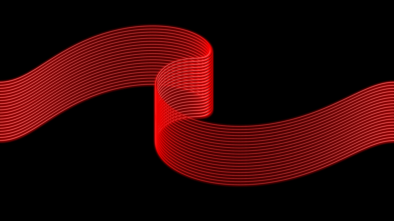 Ilustración Espiral Roja y Blanca. Wallpaper in 1280x720 Resolution