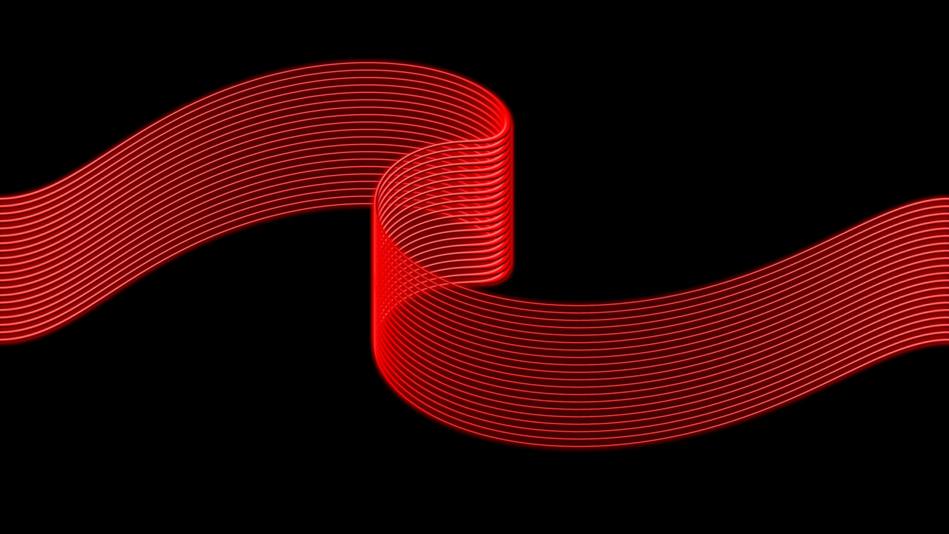 Rote Und Weiße Spirale Abbildung. Wallpaper in 1920x1080 Resolution