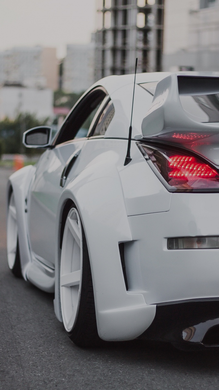 Japan Car Writing, Nissan Fairlady Z, Cars, Nissan gt r, Sports Car. Wallpaper in 720x1280 Resolution