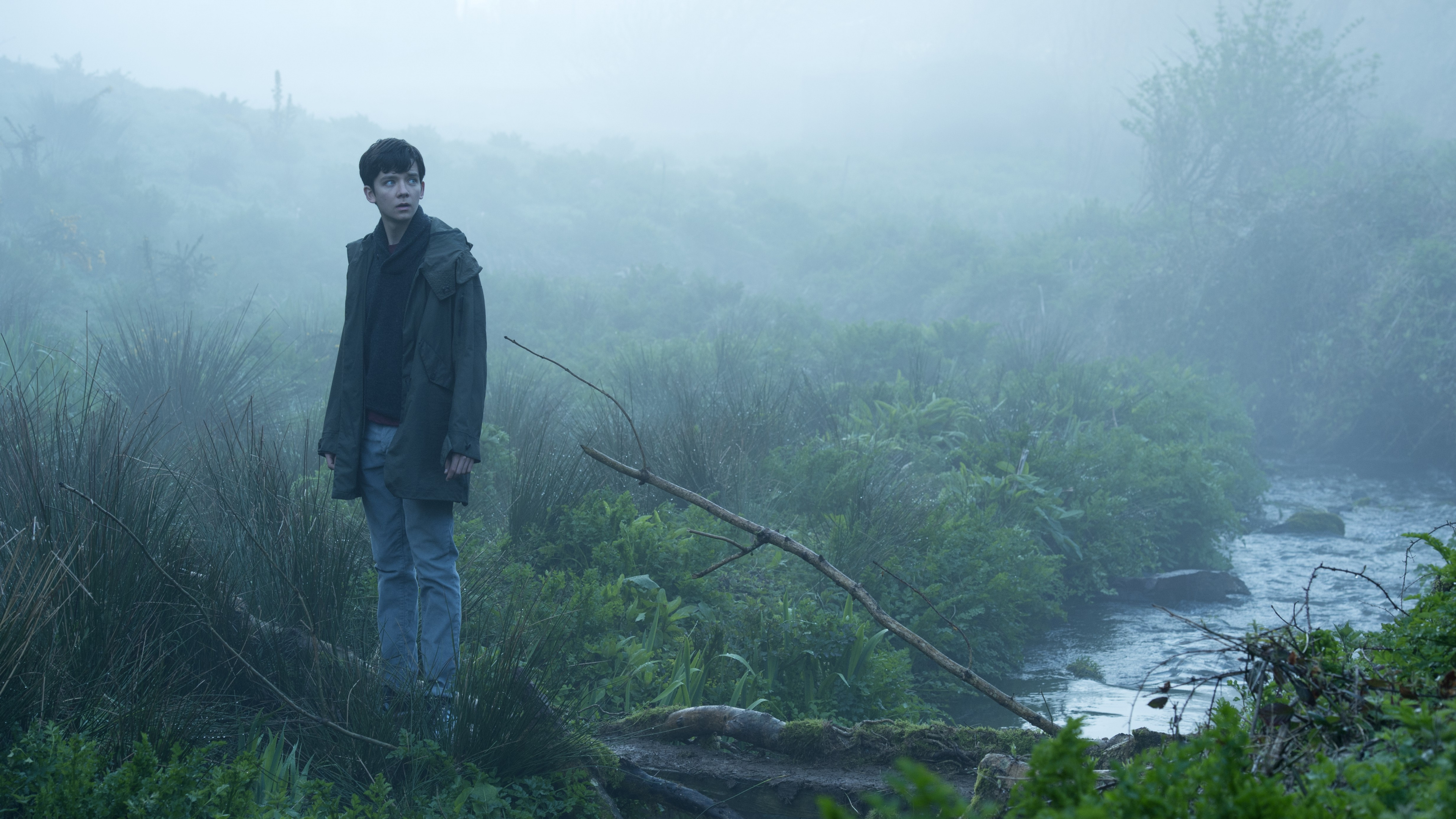 Asa Butterfield, Jacob Portman, Estación de la Colina, Río, Las Formaciones Montañosas. Wallpaper in 3840x2160 Resolution