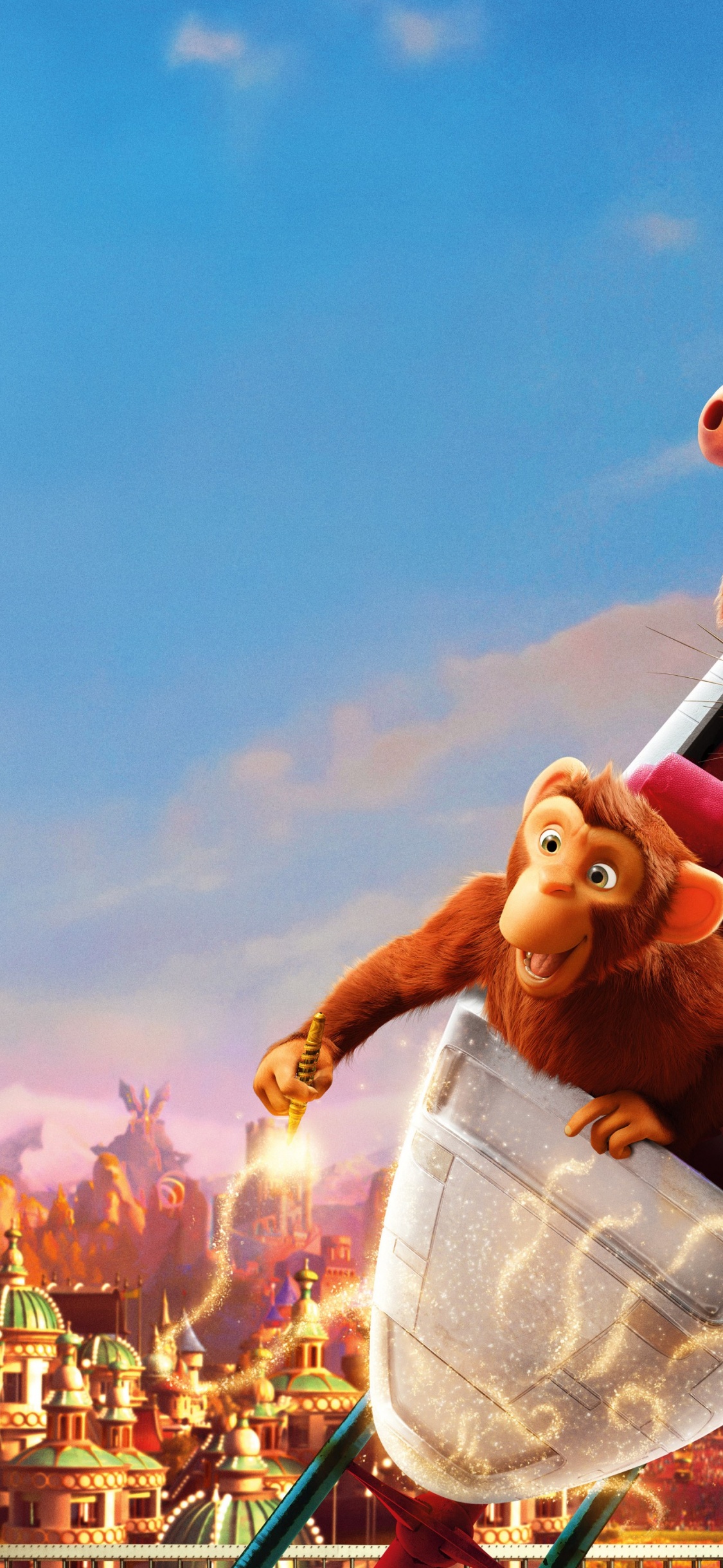 Wonder Park, Animation, Cloud, World, Happy. Wallpaper in 1125x2436 Resolution