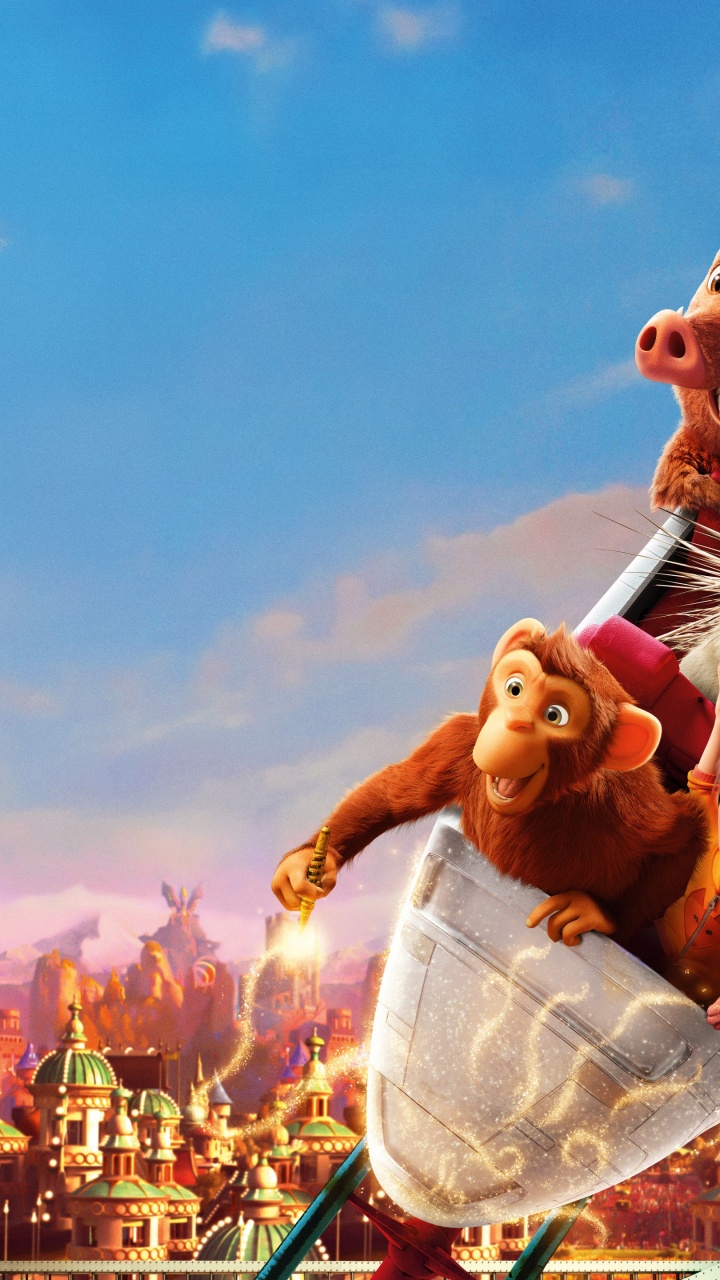 Wunderpark, Animation, Cloud, Happy, Freizeit. Wallpaper in 720x1280 Resolution