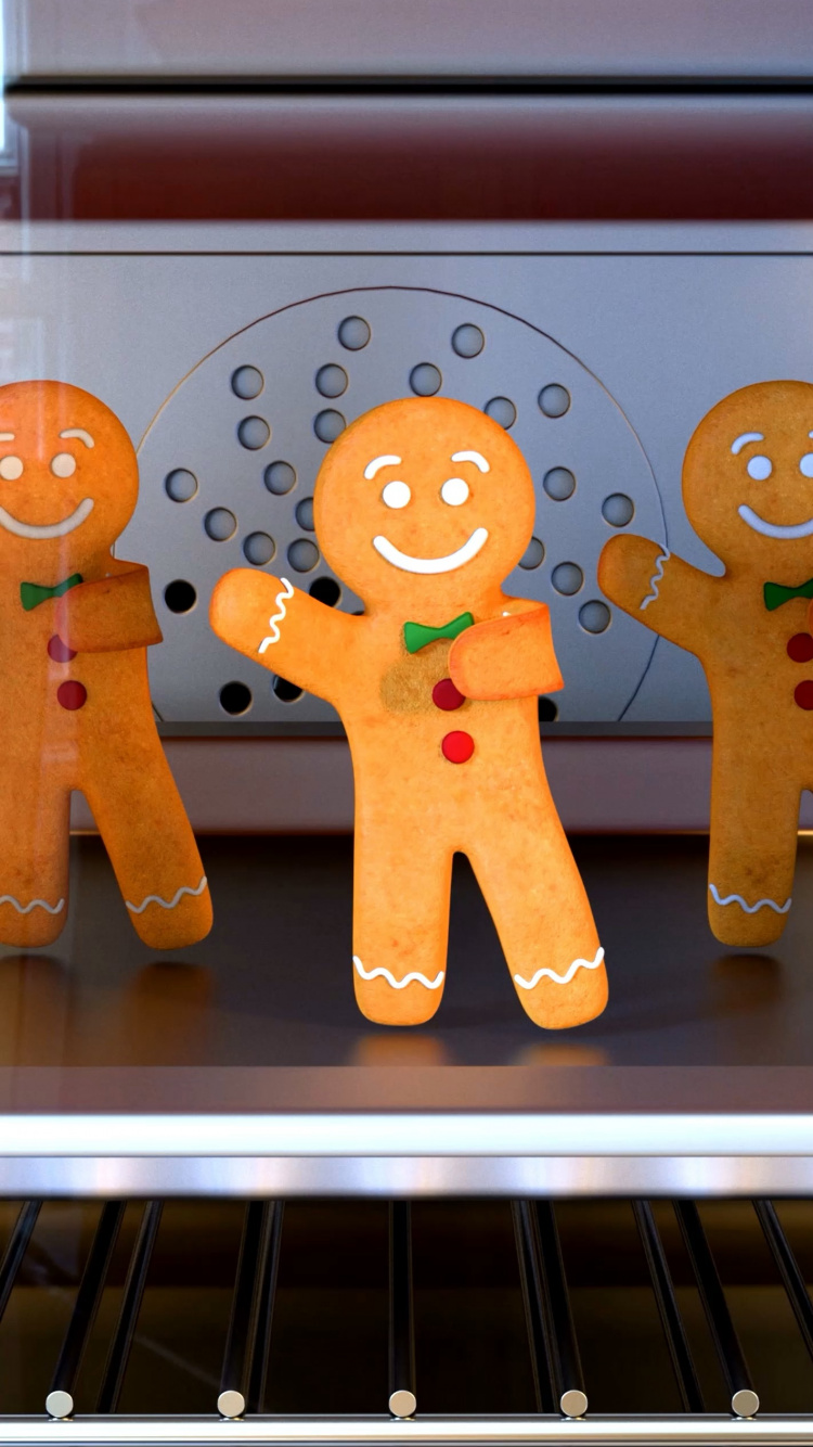 Nochevieja, Navidad, Naranja, Jengibre, Simbolo. Wallpaper in 750x1334 Resolution