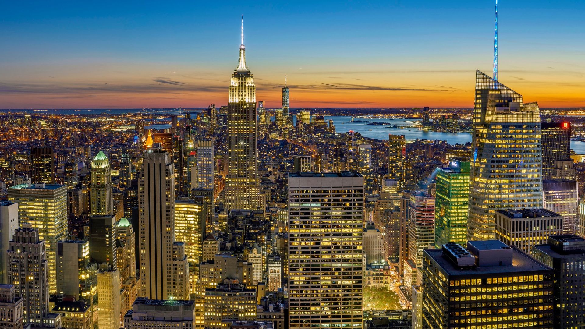 Microsoft Surface, Microsoft Surface Studio, 布鲁克林, 塔块, 城市 壁纸 1920x1080 允许