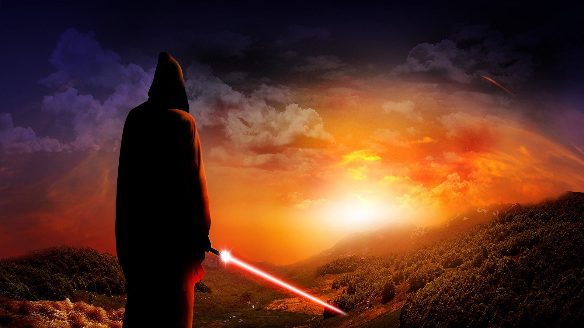 Luke Skywalker, Jedi, Star Wars, Atmosphäre, Hitze. Wallpaper in 1920x1080 Resolution