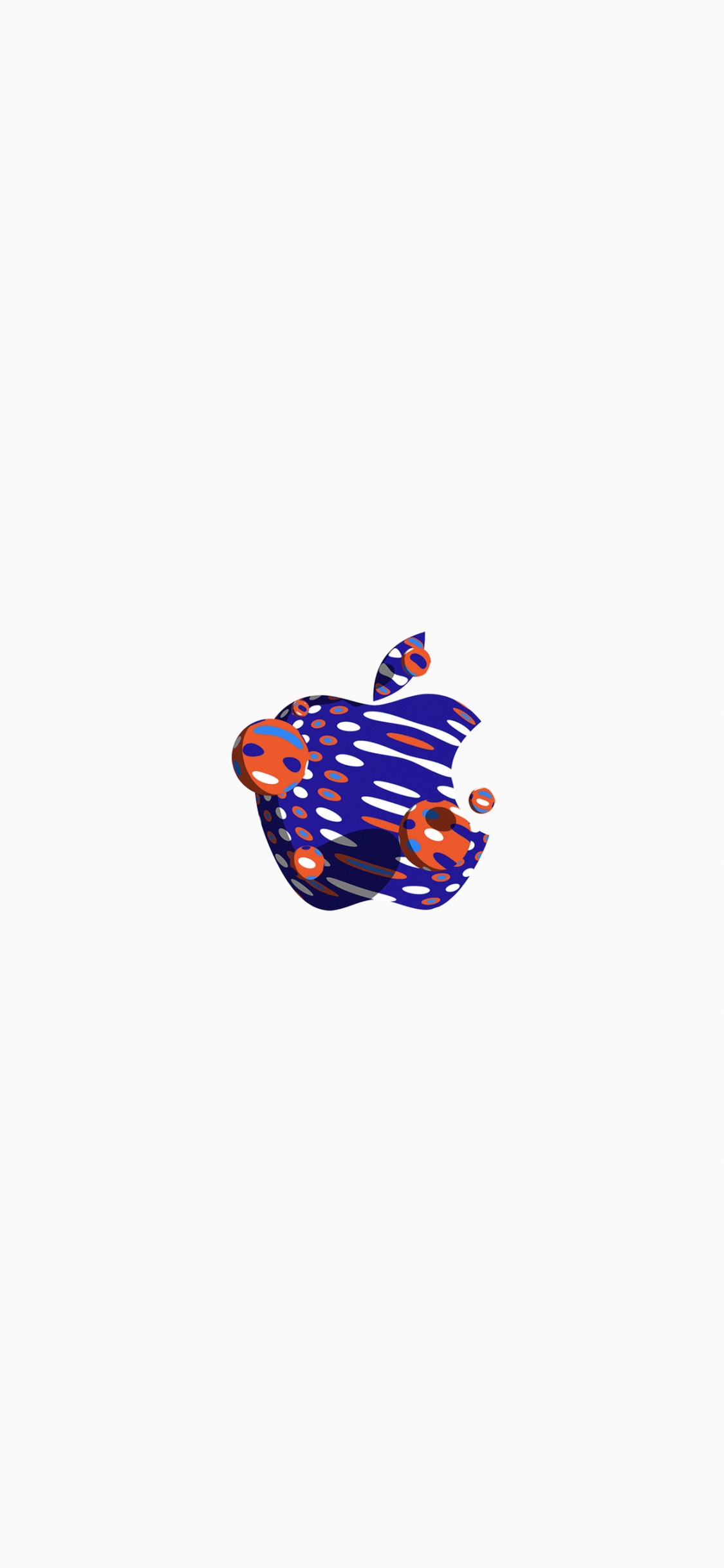 IPhone, Apple Event October 2020, Apple, Orange, Blue. Wallpaper in 1125x2436 Resolution