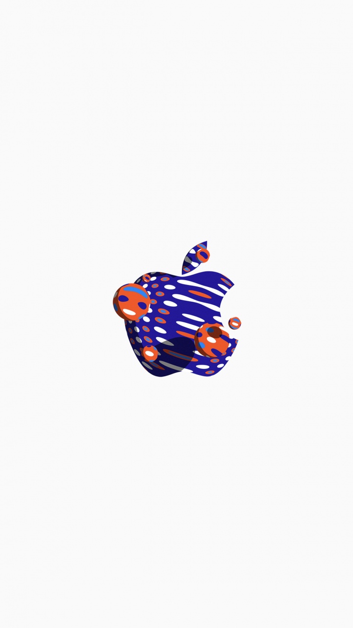 IPhone, Apple Event October 2020, Apple, Orange, Blue. Wallpaper in 720x1280 Resolution