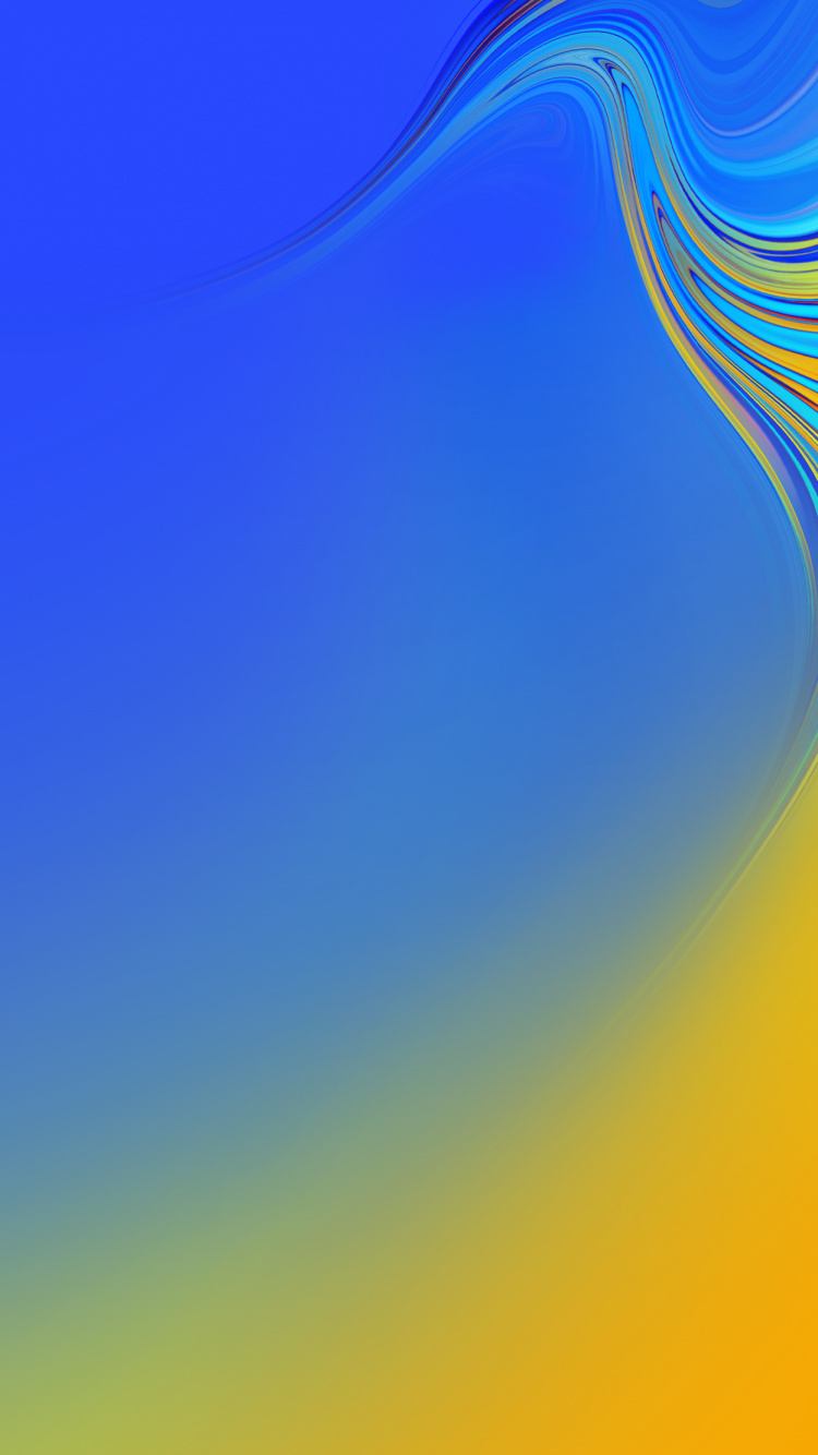 Samsung Galaxy, Samsung, Samsung Galaxy A9, Android, Blau. Wallpaper in 750x1334 Resolution