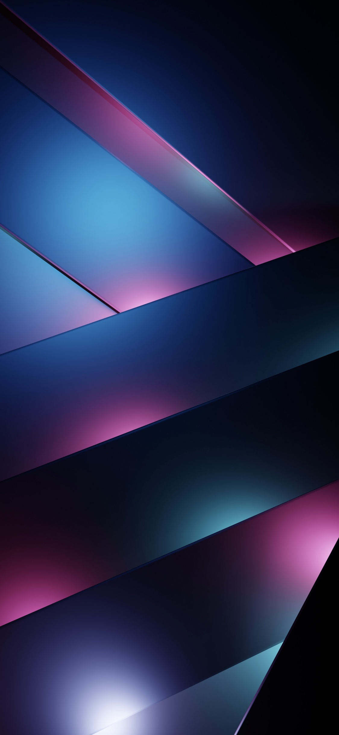 Licht, Veilchen, Design, Ios, Farbigkeit. Wallpaper in 1125x2436 Resolution