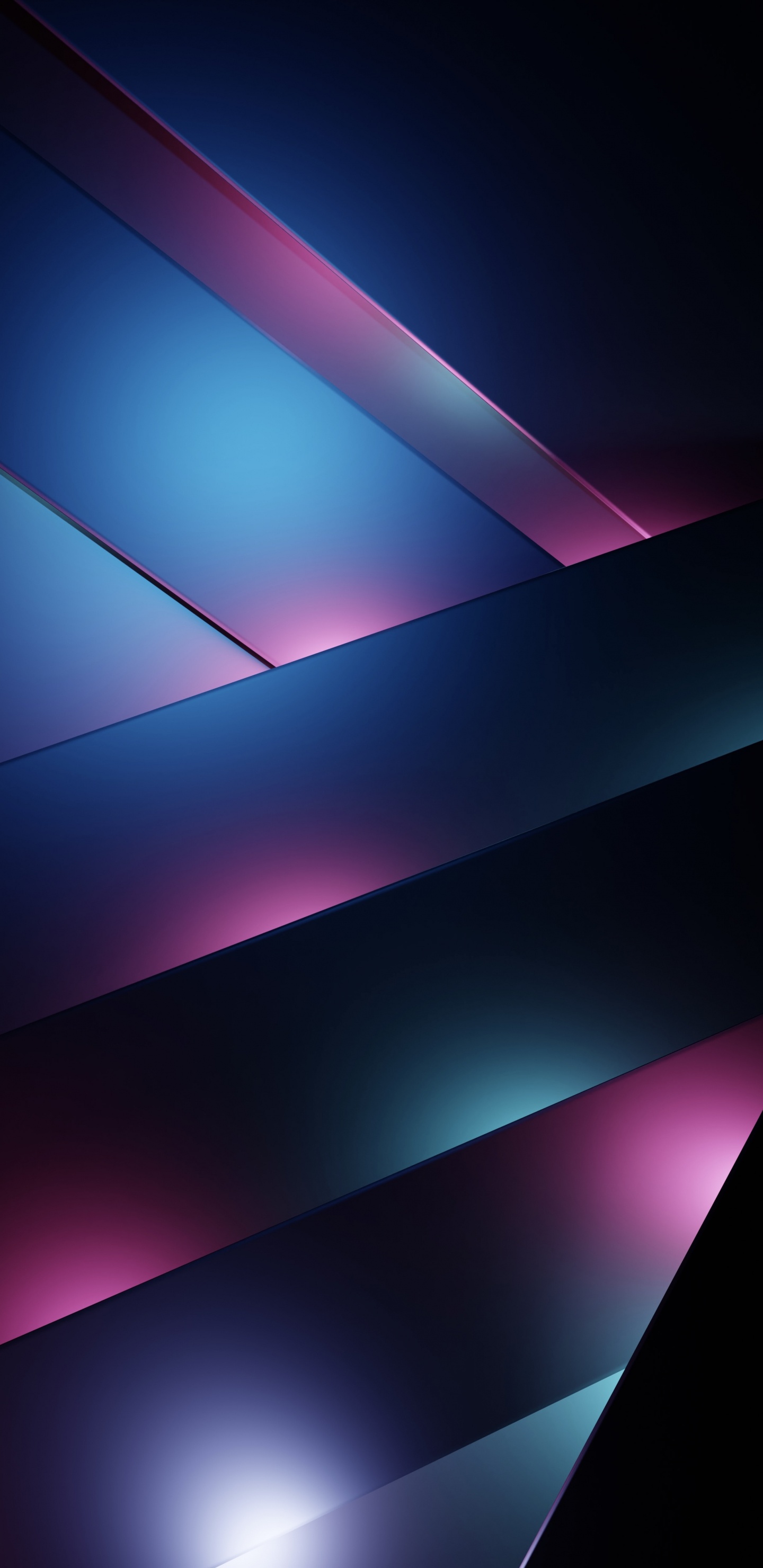 Licht, Veilchen, Design, Ios, Farbigkeit. Wallpaper in 1440x2960 Resolution