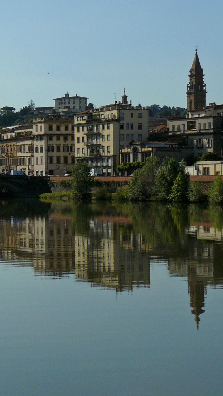 Brown Concrete Bridge Over River. Wallpaper in 720x1280 Resolution
