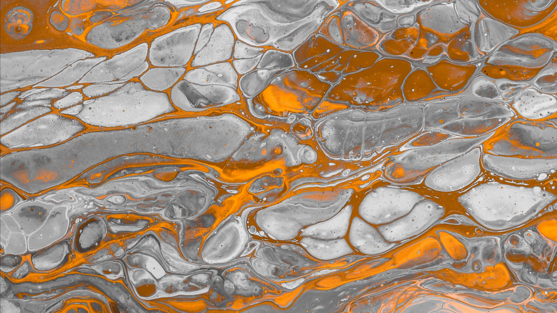 Peinture Abstraite Bleue et Brune. Wallpaper in 1920x1080 Resolution