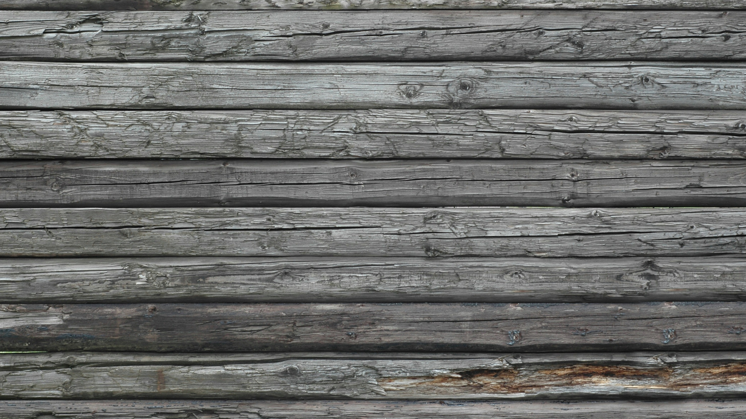 Graues Holzbrett Mit Brauner Und Grauer Farbe. Wallpaper in 2560x1440 Resolution