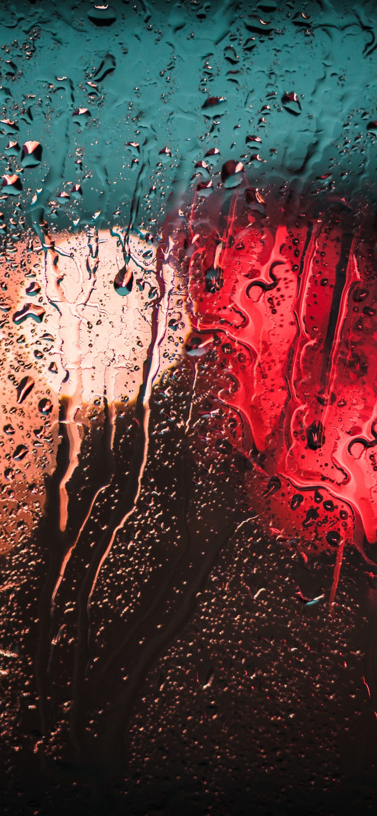 Wasser, Kunst, Visual Arts, Regen, Farbtöne Und Schattierungen. Wallpaper in 1242x2688 Resolution