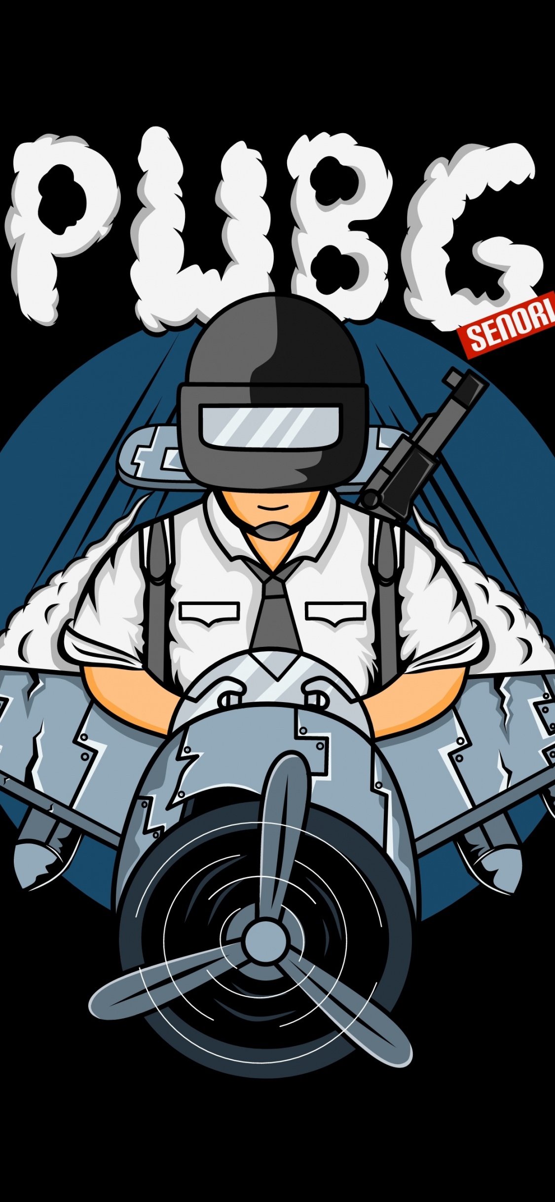 Diseño, Caricatura, Logotipo, Camiseta, Astronauta. Wallpaper in 1125x2436 Resolution