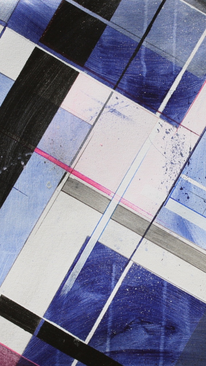 Blue White and Black Plaid Textile. Wallpaper in 720x1280 Resolution