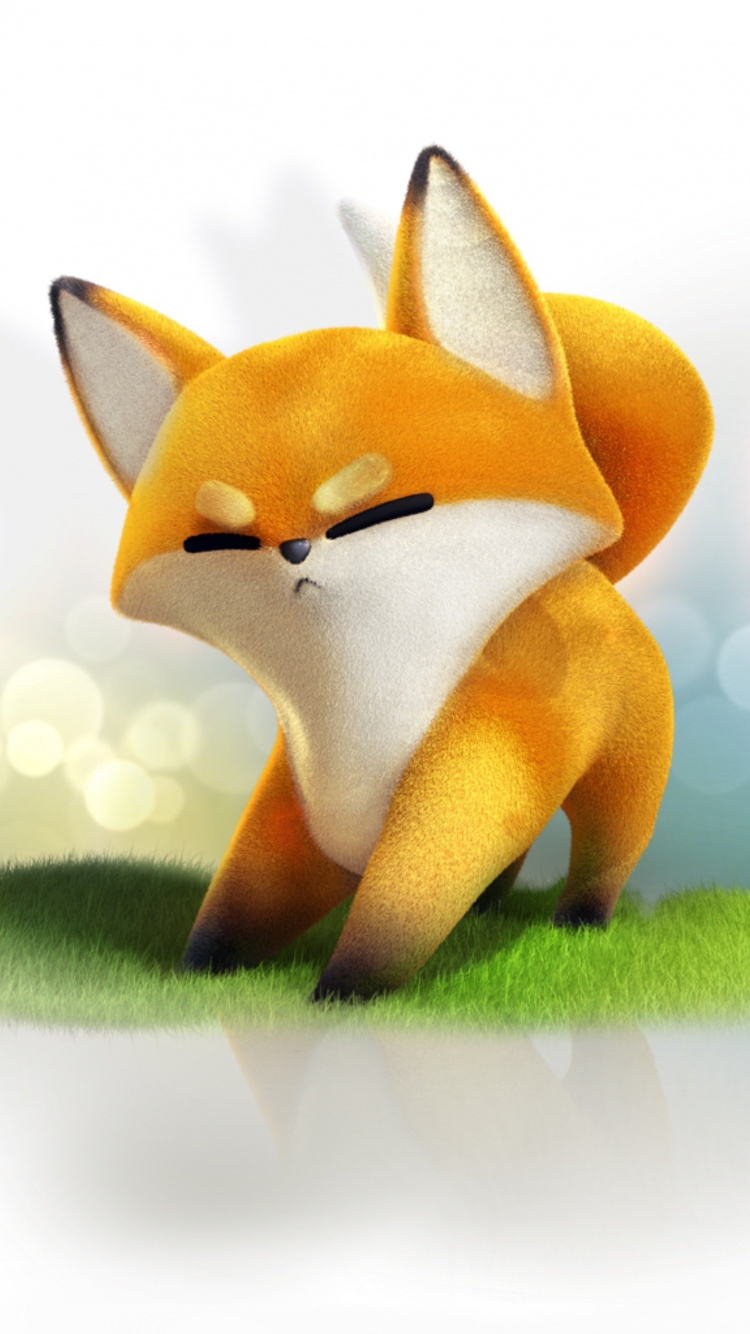 Stofftier, Rotfuchs, Canidae, Kitz, Schwanz. Wallpaper in 750x1334 Resolution