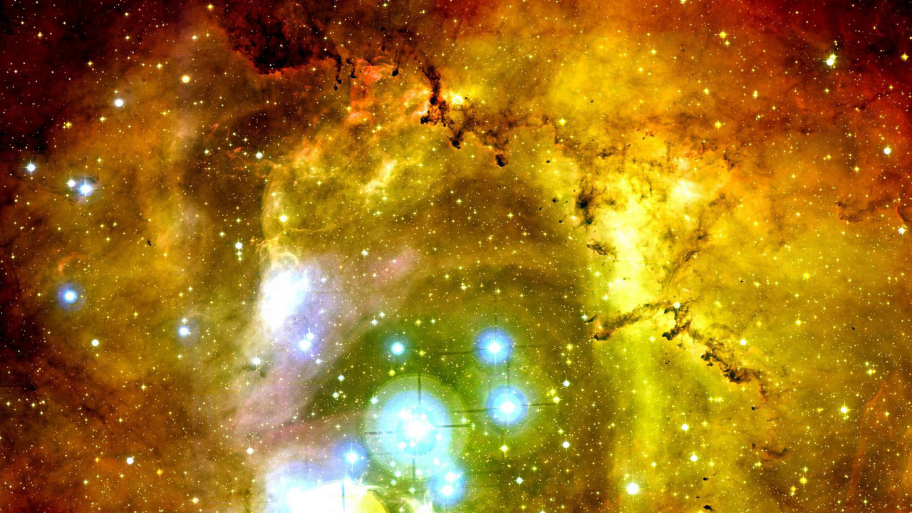 Peinture Abstraite Verte et Brune. Wallpaper in 1280x720 Resolution