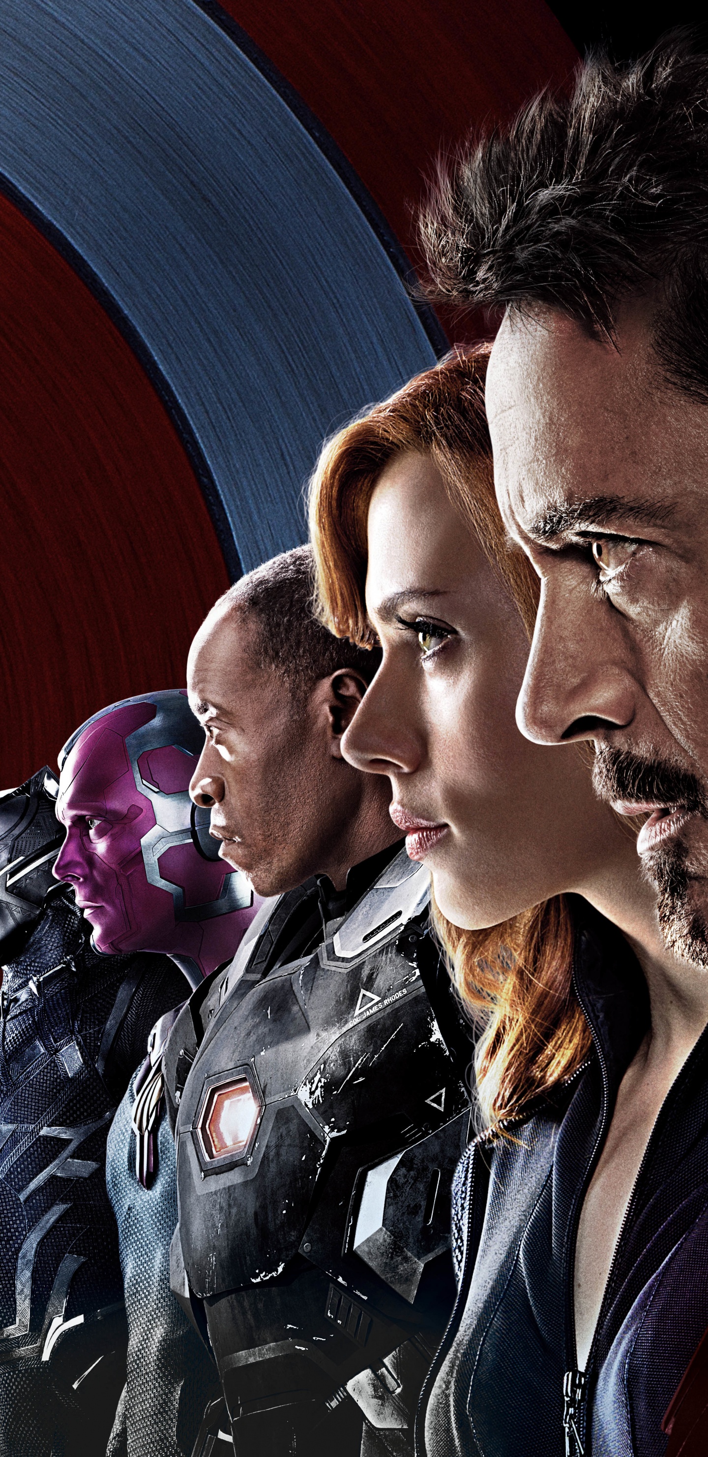 Blaues Und Rotes Spider-Man-Logo. Wallpaper in 1440x2960 Resolution