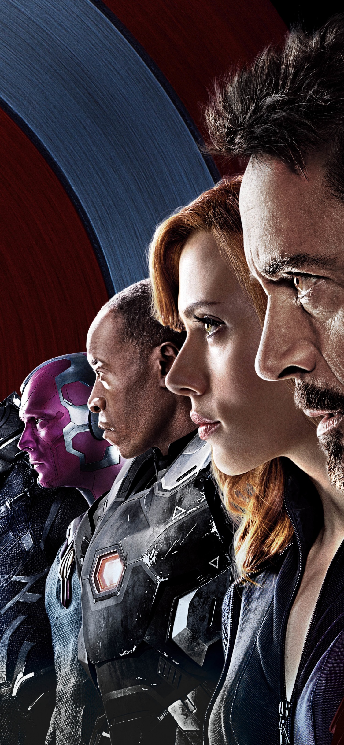 Logo de Hombre Araña Azul y Rojo. Wallpaper in 1125x2436 Resolution