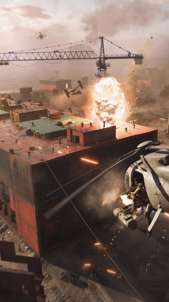 Battlefield 2042, Battlefield 2042 Ps5, Playstation 5, Electronic Arts, Dice. Wallpaper in 720x1280 Resolution