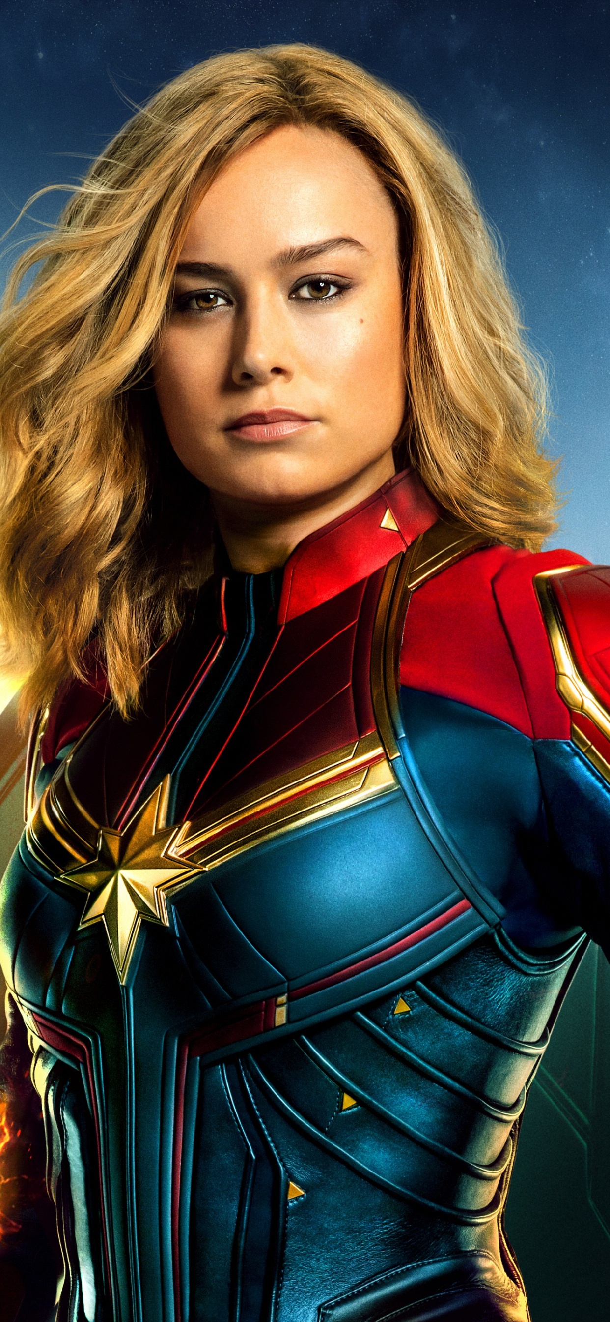 Captain Marvel, Brie Larson, Carol Danvers, Kapitän Wunder 2, Korath Der Verfolger. Wallpaper in 1242x2688 Resolution